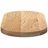 vidaXL Table Top Oak Solid Oak Wood Medium Durable Table Top Oval