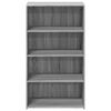 vidaXL Highboard Grey Sonoma Engineered Wood Medium Highboard