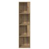 vidaXL Corner Cabinet Artisan Oak Engineered Wood Compact Corner Cabinet