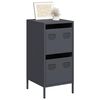 vidaXL Sideboard Anthracite Cold-rolled Steel Medium Sideboard