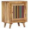 vidaXL Bedside Cabinet Multicolored wood finish
