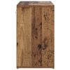 vidaXL Shoe Cabinet Old Wood 30.51 x 11.81 x 20.08 in Engineered Wood