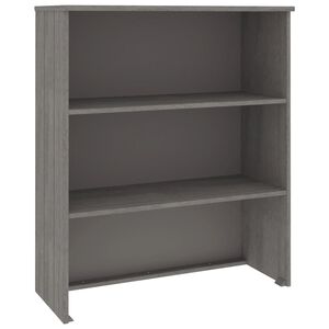 vidaXL Top For Highboard Light grey Solid pine wood, MDF 33.5x13.8x39.4 in