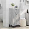 vidaXL Bathroom Cabinet Grey sonoma 39.5 x 36 x 88 cm Engineered wood