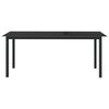 vidaXL Dining Set Anthracite Aluminum, textilene, glass Large Foldable