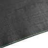 vidaXL Weed Membrane Black Polypropylene 3.3 x 32.8 feet Durable