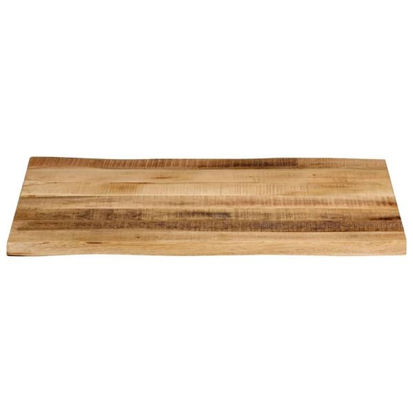 vidaXL Table Top Natural Wood Solid Mango Wood 27.6x23.6 in Durable