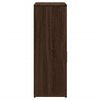 vidaXL Sideboards 2 pcs Brown Oak 23.6"x11.8"x33.1" Engineered Wood