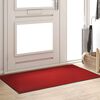 vidaXL Doormat Red and Black 35.4" x 59.1" Polypropylene and vinyl