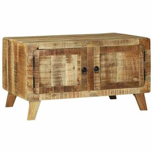vidaXL Coffee Table Brown 80 x 54 x 45 cm Solid rough mango wood
