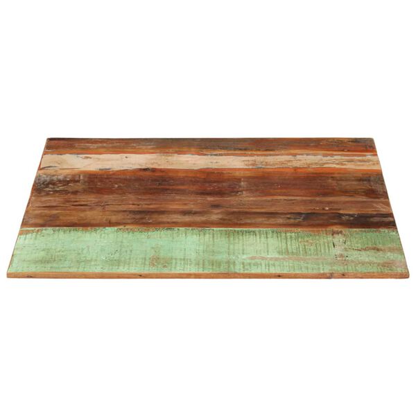 vidaXL Square Table Top 31.5x31.5" 0.59 - 0.63 " Solid Reclaimed Wood