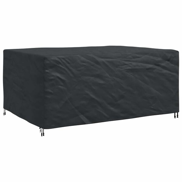 vidaXL Furniture Cover Plain Black 94.49 x 70.87 x 39.37 in 420D