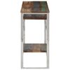 vidaXL Console Table Silver and Wood