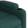 vidaXL Massage Recliner Chair Dark Green