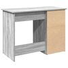 vidaXL Desk Grey Sonoma Engineered Wood Standard Desk Rectangular