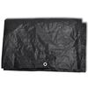 vidaXL Garden Furniture Cover Black Polyethylene 78.7 x 63.0 x 27.6 in
