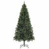 vidaXL Artificial Pre-lit Christmas Tree with Ball Set Pine Cones 70.9"