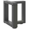 vidaXL Coffee Table Leg Anthracite Powder-coated steel Standard