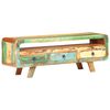 vidaXL TV Cabinet Mix color finishing Reclaimed wood 46.1 x 11.8 x 16.1 in