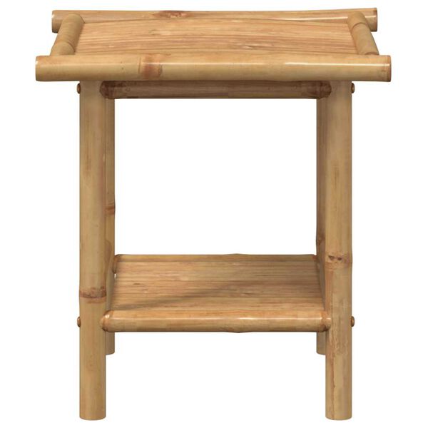 vidaXL Coffee Table Natural Bamboo Bamboo Small Coffee Table Square