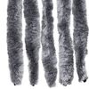 vidaXL Insect Curtain Silver 35.4x86.6" Chenille