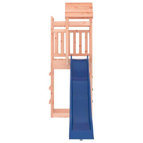 vidaXL Outdoor Playset Solid Douglas Wood, Blue Large Durable