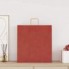 vidaXL Paper Bags 250 pcs with Handles Red 45x17x48 cm