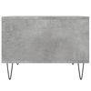 vidaXL Coffee Table Concrete Grey Engineered Wood, Metal