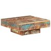vidaXL Coffee Table Mixed Color Solid Reclaimed Wood 31.5x31.5 in