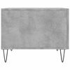 vidaXL Coffee Table Set of 2 Concrete Grey Engineered wood, Iron
