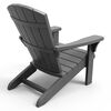 Keter Adirondack Chair Graphite Polypropylene One Size Ergonomic