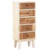 vidaXL Drawer Cabinet Multicolor