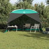 vidaXL Mosquito Tent with Roof Sea Green 149.61 x 149.61 x 88.58 in