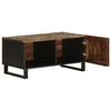 vidaXL Coffee Table Reclaimed wood finish Solid Acacia wood