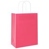 vidaXL Paper Bags 50 pcs with Handles Pink 21x11x28 cm