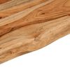 vidaXL Table Top Natural wood tone Solid acacia wood 71 in x 15.7 in