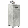 vidaXL Bathroom Cabinet Concrete Grey 11.81 x 13.78 x 31.50 in