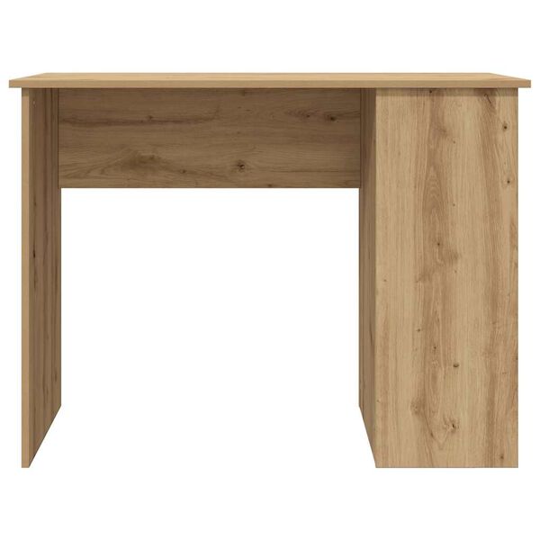 vidaXL Desk Artisan Oak Engineered Wood 39.4 x 21.7 x 29.5 in Shelving