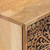 vidaXL Bedside Cabinets 2 pcs 15.7"x13"x18.1" Solid Wood Mango