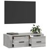 vidaXL TV Cabinet Gray Sonoma Engineered Wood Medium TV Cabinet