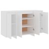 vidaXL Sideboard White Engineered wood 47.2x16.1x29.5 in Sideboard