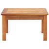 vidaXL Coffee Table Brown Solid Acacia wood 23.6 in Coffee Table