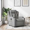 vidaXL Massage Recliner Chair Light grey