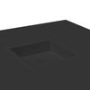 vidaXL Coffee Table Black Engineered wood Medium Coffee Table Square