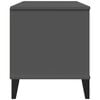 vidaXL TV Stand Anthracite Grey Engineered Wood Medium TV Stand