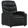 vidaXL Recliner Chair Black