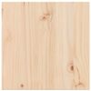 vidaXL Table Top Natural Pine Wood Solid Pine Wood 16 x 16 in Durable