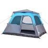 vidaXL Family Tent Dome 6-Person Blue Quick Release