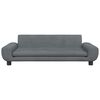 vidaXL Dog Bed Dark Grey 100x54 x 13.0 " Velvet