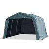 vidaXL Livestock Tent Dark Green PVC 10.8x15.7ft Detachable